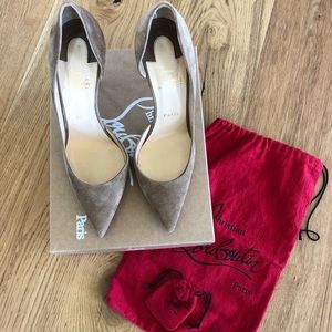Christian Louboutin Cappuccino Iriza 100